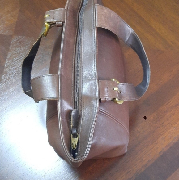 Vintage Coach Waverly Bag | 4133 | Mahogany - Picture 4 of 6